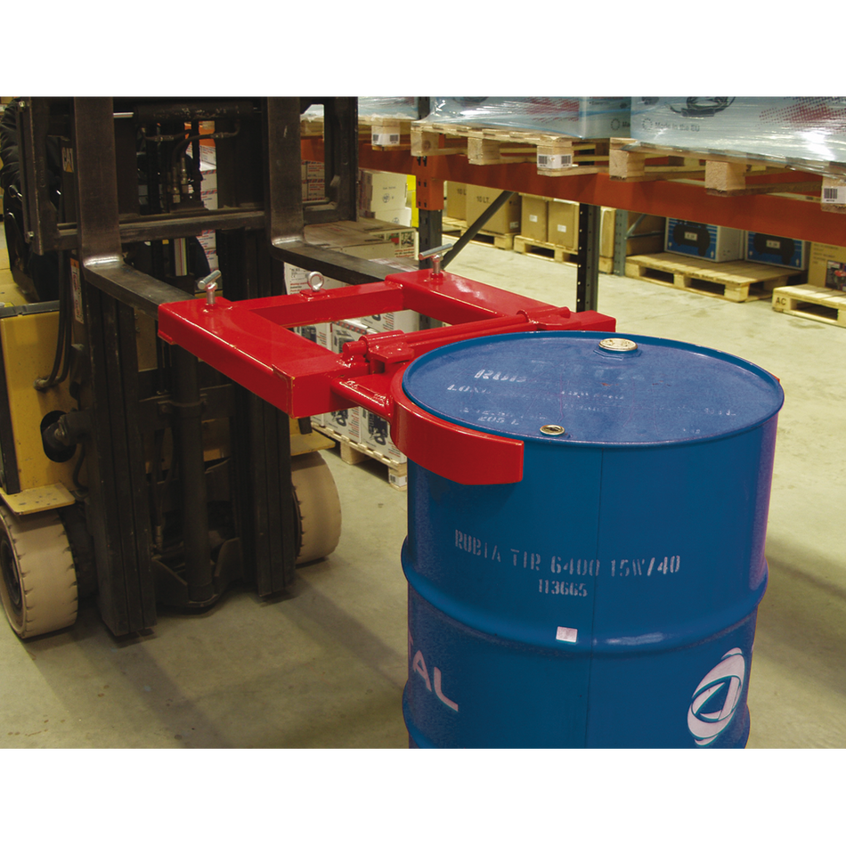 Sealey DG02 205L Drum Clamp for Forklift - 350kg Capacity