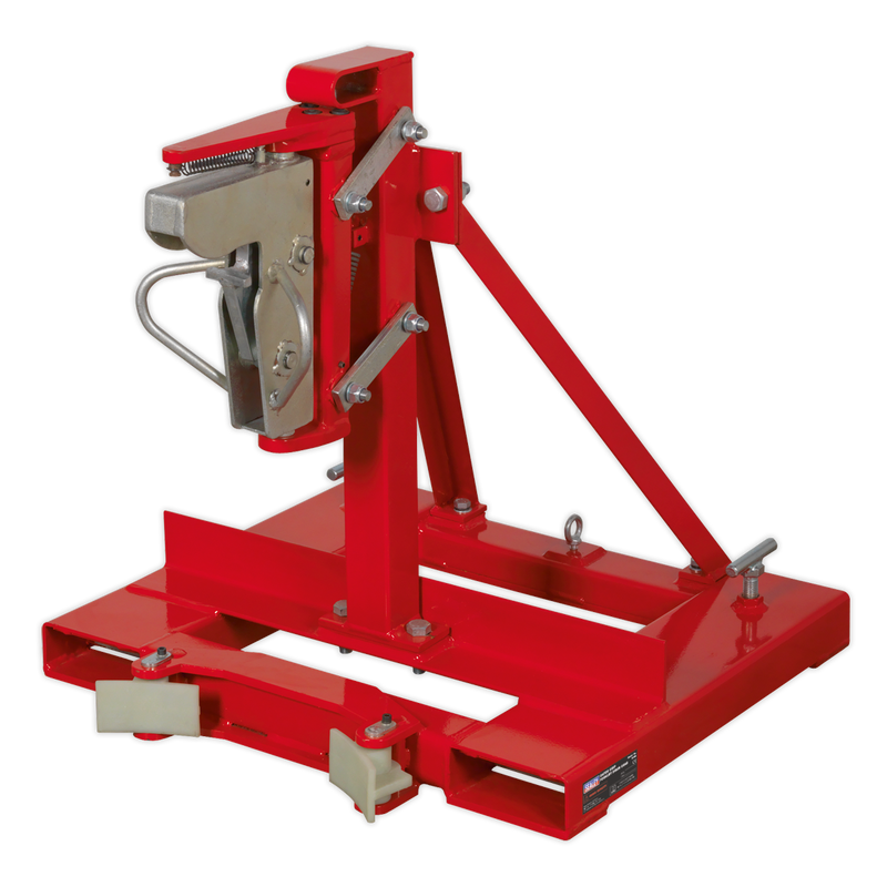 Sealey DG06 Gator Grip Forklift 205L Drum Grab - 400kg Capacity