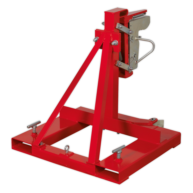 Sealey DG06 Gator Grip Forklift 205L Drum Grab - 400kg Capacity