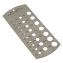 Sealey DGM1 1-13mm Drill Gauge - Metric