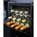 Baridi DH10  28 Bottle Wine Fridge with Digital Touchscreen Controls & LED Light, Black - DH10