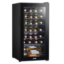 Baridi DH10  28 Bottle Wine Fridge with Digital Touchscreen Controls & LED Light, Black - DH10