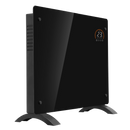 Baridi DH135 , Electric Glass Panel Heater, 1000W, Wi-Fi Enabled, Black - DH135