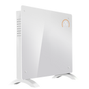 Baridi DH136 , Electric Glass Panel Heater, 1000W, Wi-Fi Enabled, White - DH136