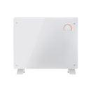 Baridi DH136 , Electric Glass Panel Heater, 1000W, Wi-Fi Enabled, White - DH136