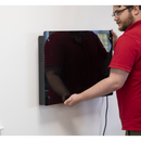 Baridi DH139  Electric Glass Panel Heater, 2000W, Thermostat Controlled Radiator with 24Hr 7 Day Timer, Wi-Fi Enabled, Remote Control, Black - DH139