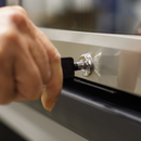 Baridi DH31  Under Counter Wine/Drink/Beverage Cooler/Fridge, Built-In Thermostat, Energy Class E, 85 Litre - Stainless Steel