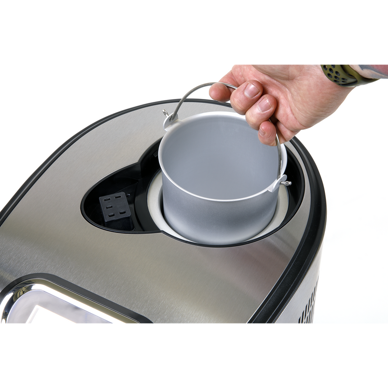 Baridi DH50  1.5L Ice Cream, Gelato & Sorbet Machine with Fast Freeze Compressor Cooling - DH50