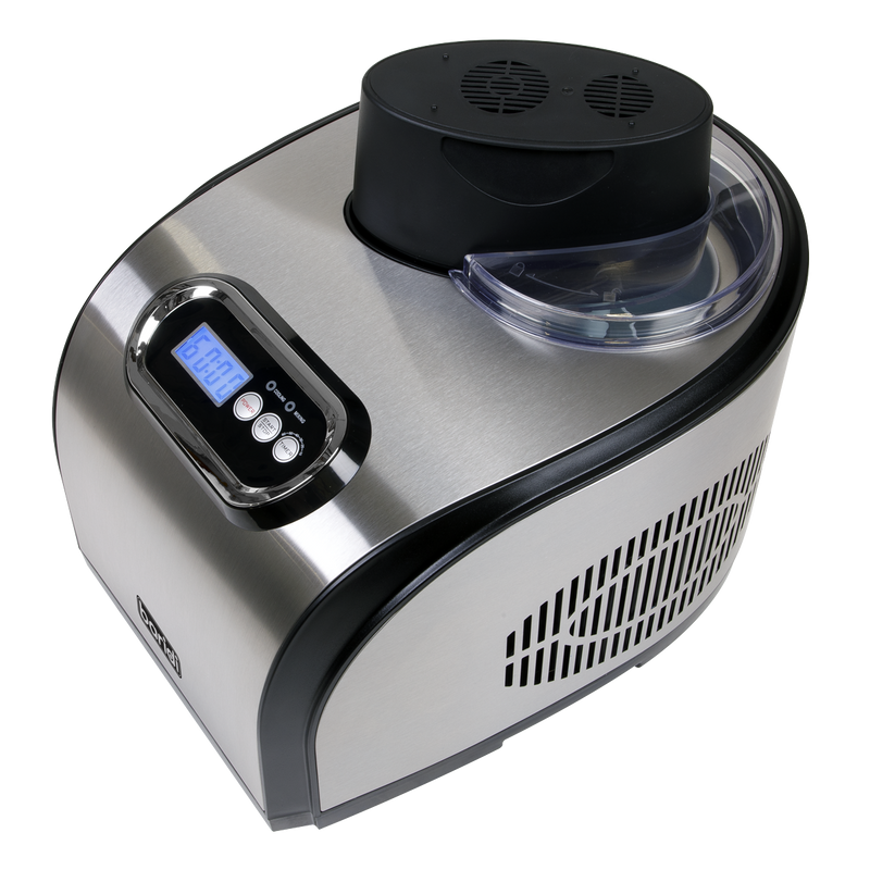 Baridi DH50  1.5L Ice Cream, Gelato & Sorbet Machine with Fast Freeze Compressor Cooling - DH50