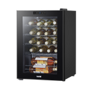 Baridi DH8  Wine Cooler/Fridge, Digital Touchscreen Controls, LED Light, 20 Bottle - Black