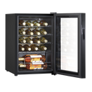 Baridi DH8  Wine Cooler/Fridge, Digital Touchscreen Controls, LED Light, 20 Bottle - Black