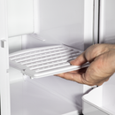 Baridi DH94  15L Mini Fridge Cooler & Warmer, 12V/230V, Perfect for Car, Bedroom, Camping, Makeup, White - DH94