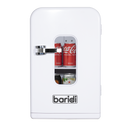 Baridi DH94  15L Mini Fridge Cooler & Warmer, 12V/230V, Perfect for Car, Bedroom, Camping, Makeup, White - DH94
