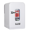 Baridi DH94  15L Mini Fridge Cooler & Warmer, 12V/230V, Perfect for Car, Bedroom, Camping, Makeup, White - DH94