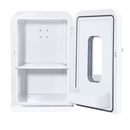 Baridi DH94  15L Mini Fridge Cooler & Warmer, 12V/230V, Perfect for Car, Bedroom, Camping, Makeup, White - DH94