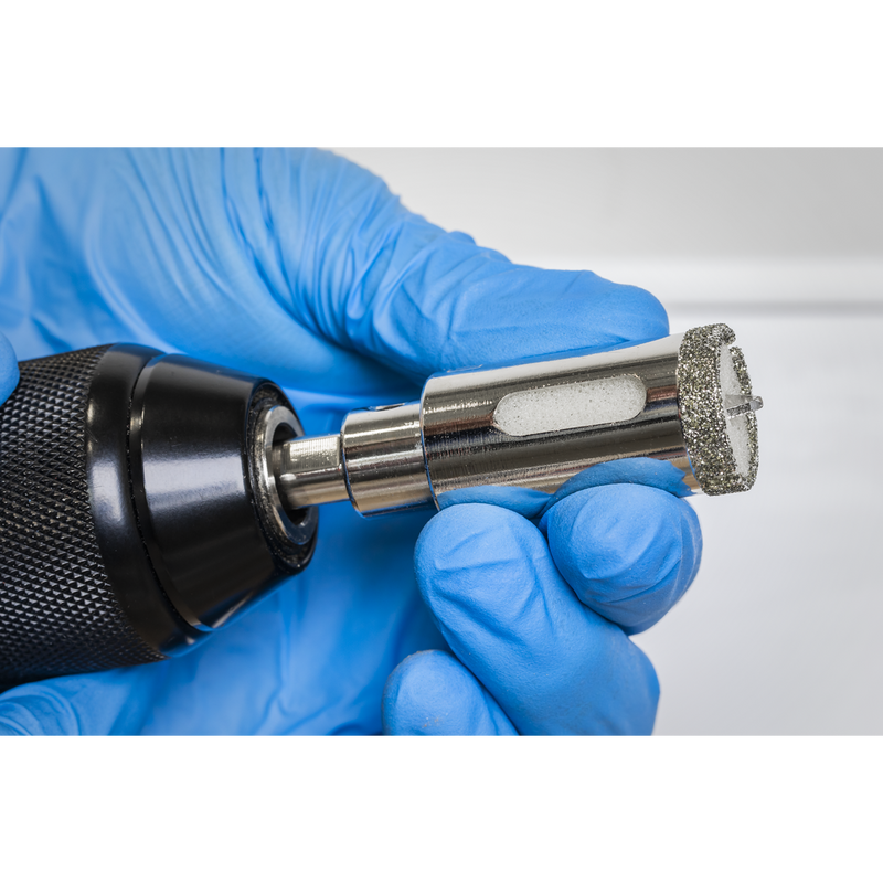 Sealey DHS22 Electroplated Diamond Hole Saw 22mm