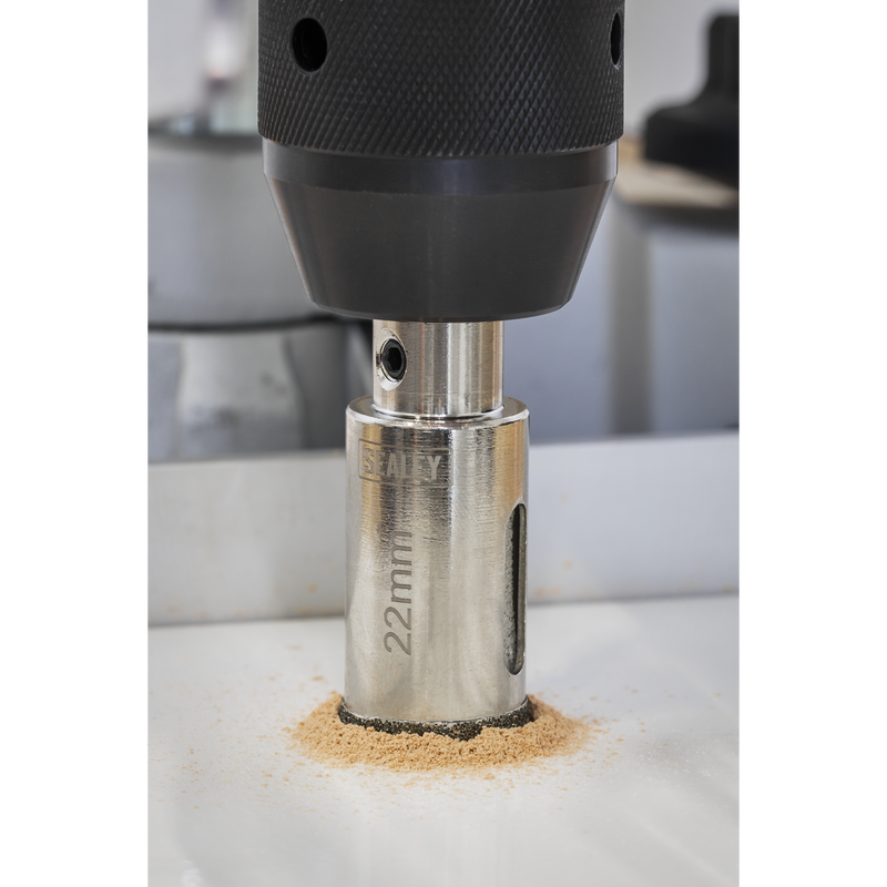 Sealey DHS22 Electroplated Diamond Hole Saw 22mm