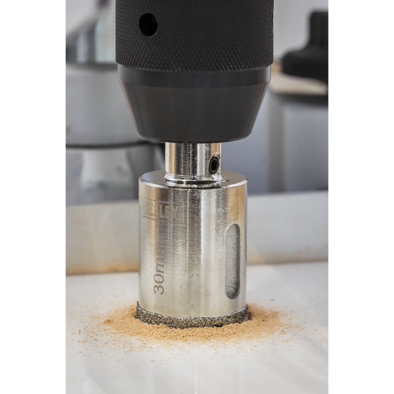 Sealey DHS30 Electroplated Diamond Hole Saw 30mm