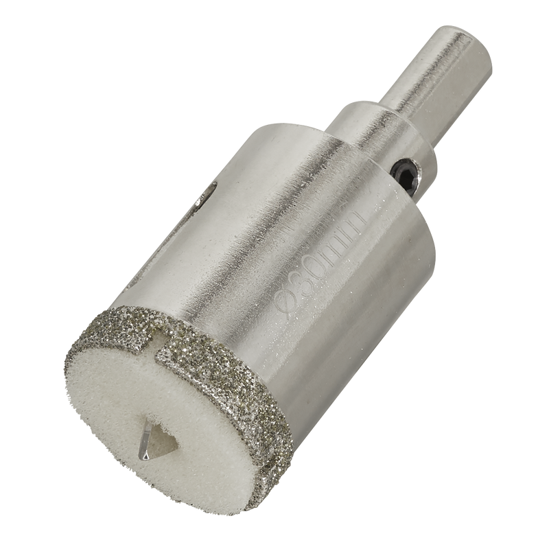 Sealey DHS30 Electroplated Diamond Hole Saw 30mm