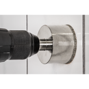 Sealey DHS60 Electroplated Diamond Hole Saw 60mm