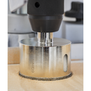 Sealey DHS60 Electroplated Diamond Hole Saw 60mm