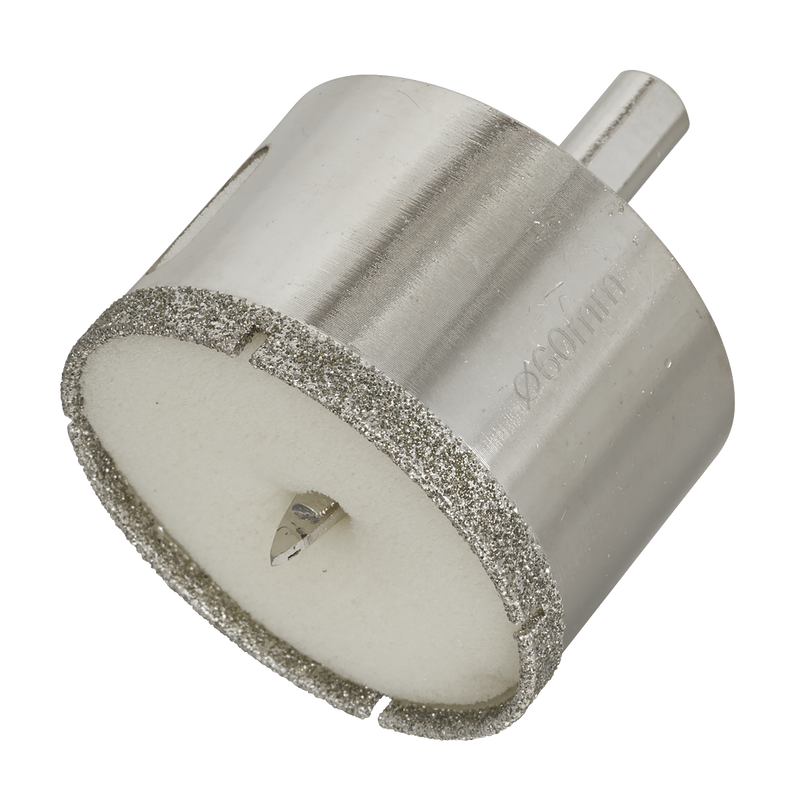 Sealey DHS60 Electroplated Diamond Hole Saw 60mm