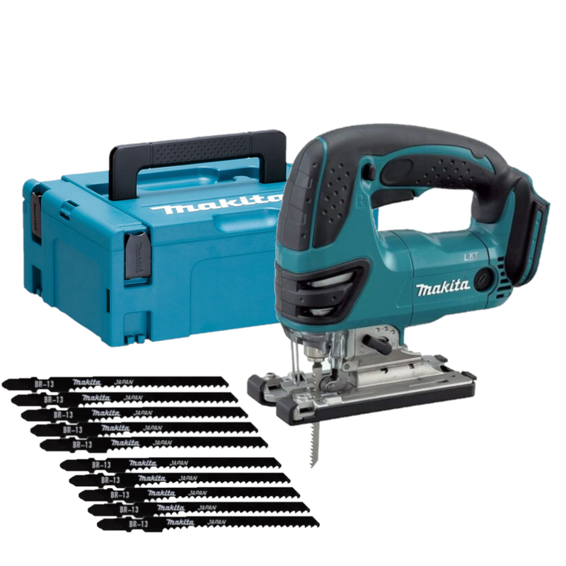 Makita DJV180ZJ Cordless Jigsaw with Case & 10 Blades
