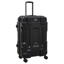 Dellonda DL10 3-Piece Lightweight ABS Luggage Set  - 20", 24", 28" - Black - DL10