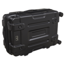 Dellonda DL10 3-Piece Lightweight ABS Luggage Set  - 20", 24", 28" - Black - DL10