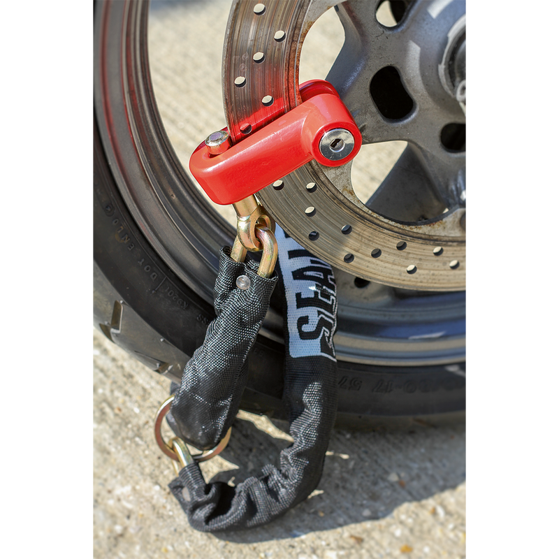 Sealey DL503 10mm Motorcycle Disc Brake Lock