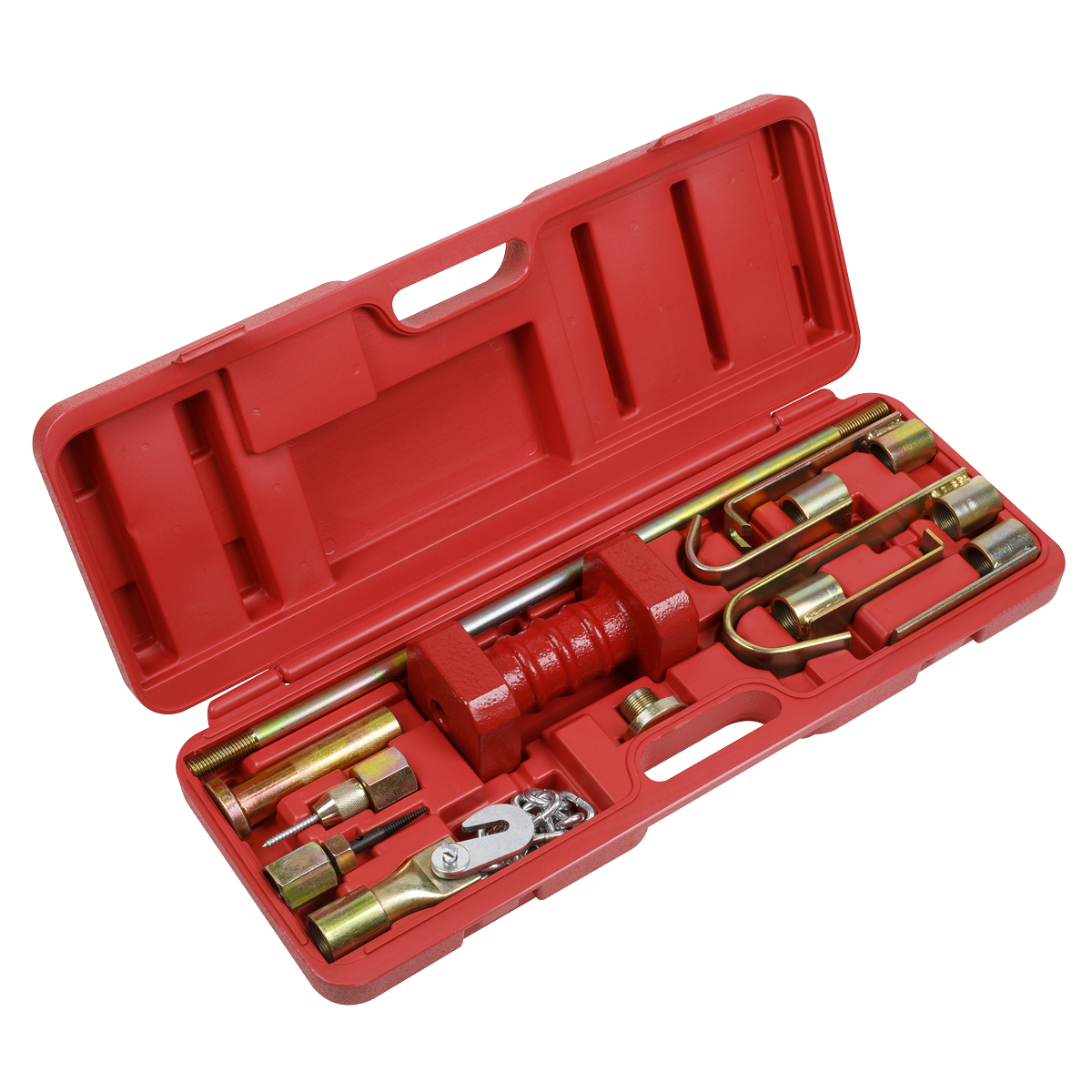 Sealey DP90 10pc 4.4kg Heavy-Duty Slide Hammer Set
