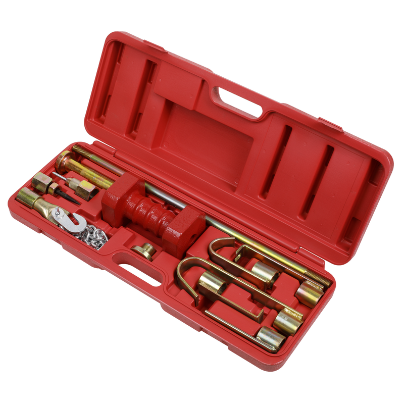 Sealey DP90 10pc 4.4kg Heavy-Duty Slide Hammer Set
