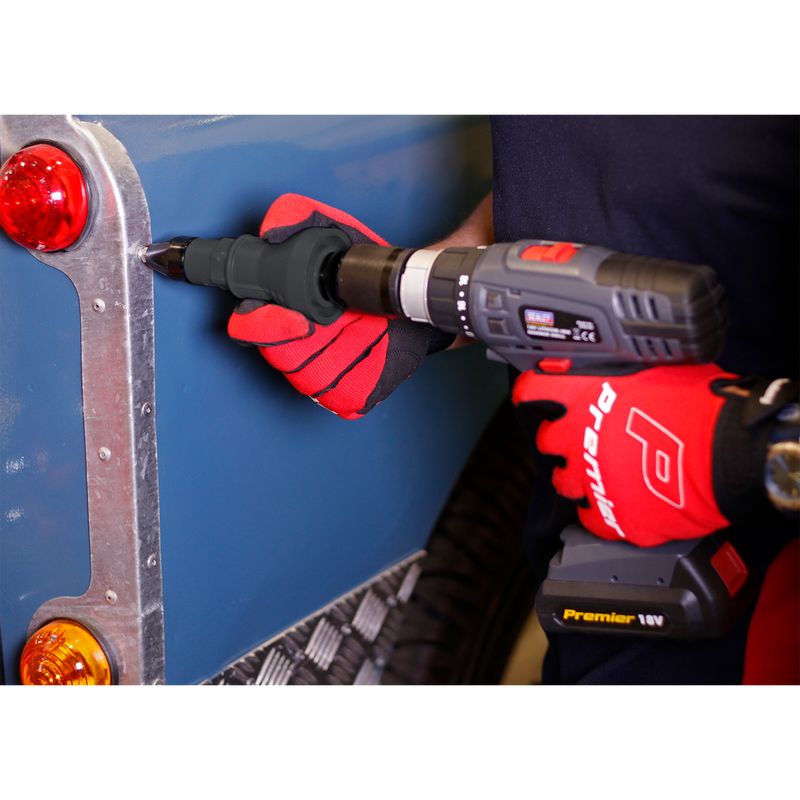 Sealey DRA01 Drill Powered Riveter Adaptor