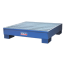 Sealey DRP11 Steel Barrel Bund 1200 x 1200 x 275mm