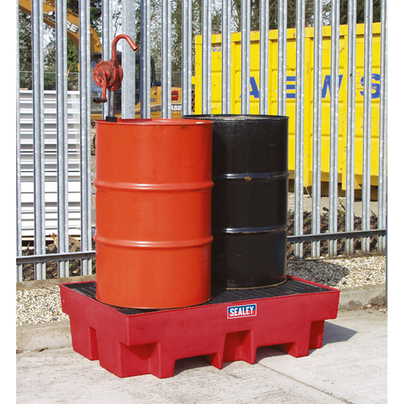 Sealey DRP12 Polyethylene Barrel Bund 1220 x 820 x 330mm