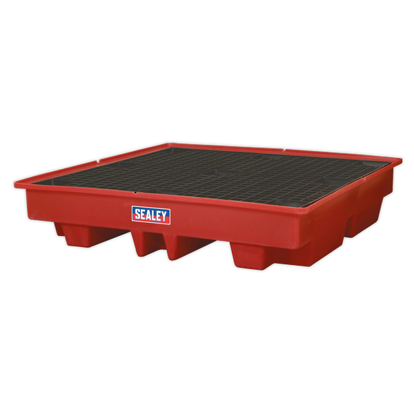 Sealey DRP13 Polyethylene Barrel Bund 1280 x 1280 x 275mm
