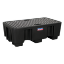 Sealey DRP17 2 Drum Polyethylene Barrel Bund 1300 x 750 x 440mm