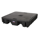 Sealey DRP18 4 Drum Polyethylene Barrel Bund 1380 x 1290 x 280mm