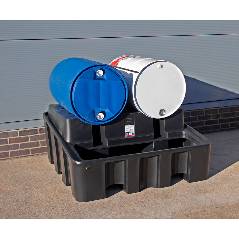 Sealey DRP22 Dispensing/Storage Drum Rack Unit