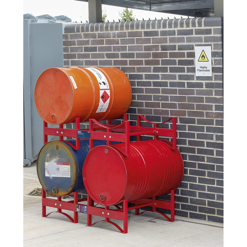 Sealey DRP34 2 Drum Storage Racking