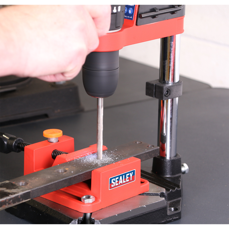 Sealey DS01 500mm Drill Stand with Cast Iron Base & 65mm Vice