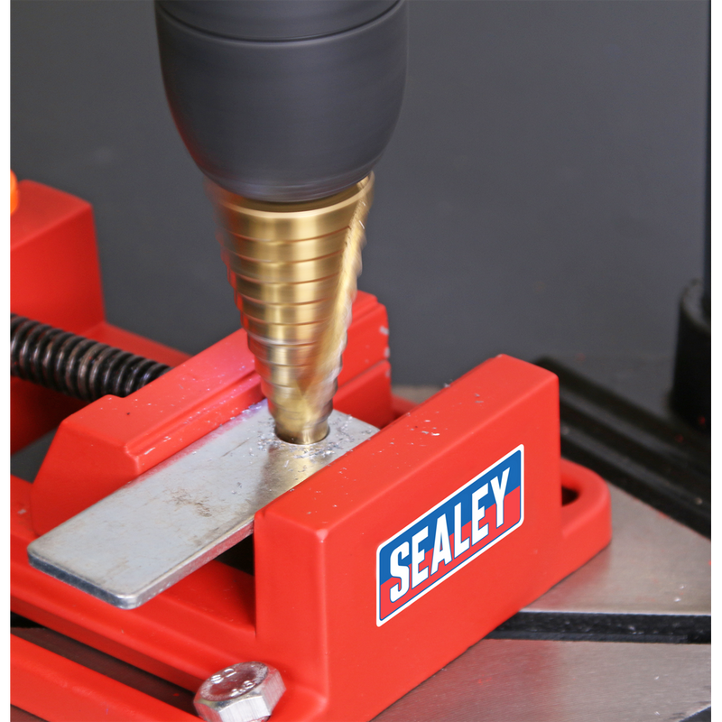 Sealey DS01 500mm Drill Stand with Cast Iron Base & 65mm Vice