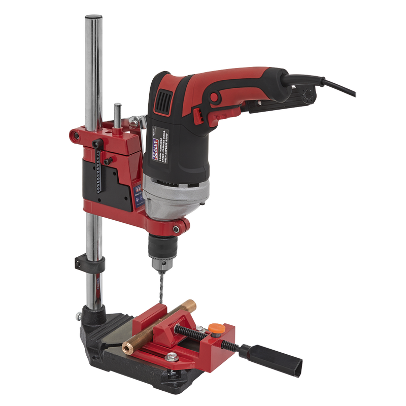 Sealey DS01 500mm Drill Stand with Cast Iron Base & 65mm Vice