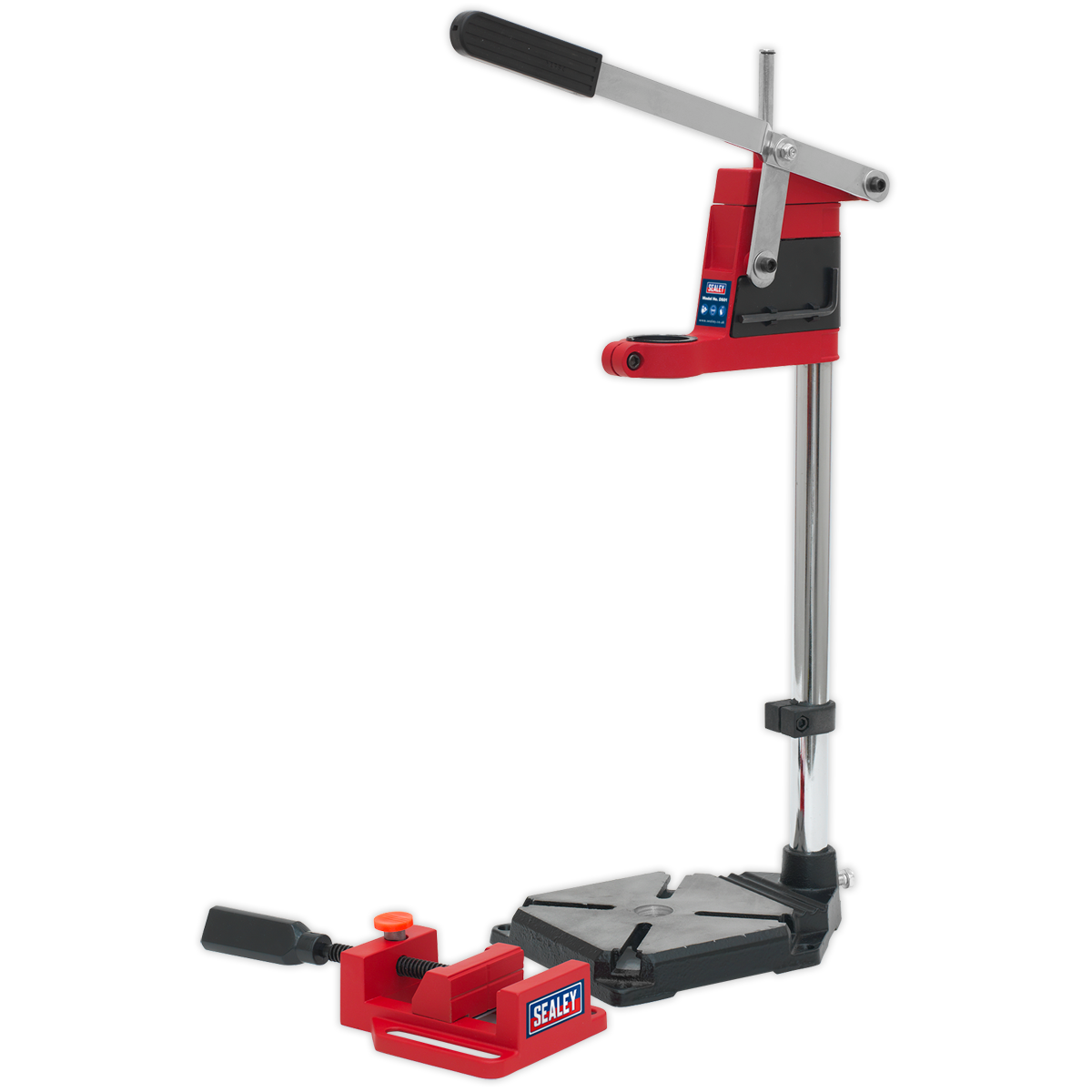 Sealey DS01 500mm Drill Stand with Cast Iron Base & 65mm Vice