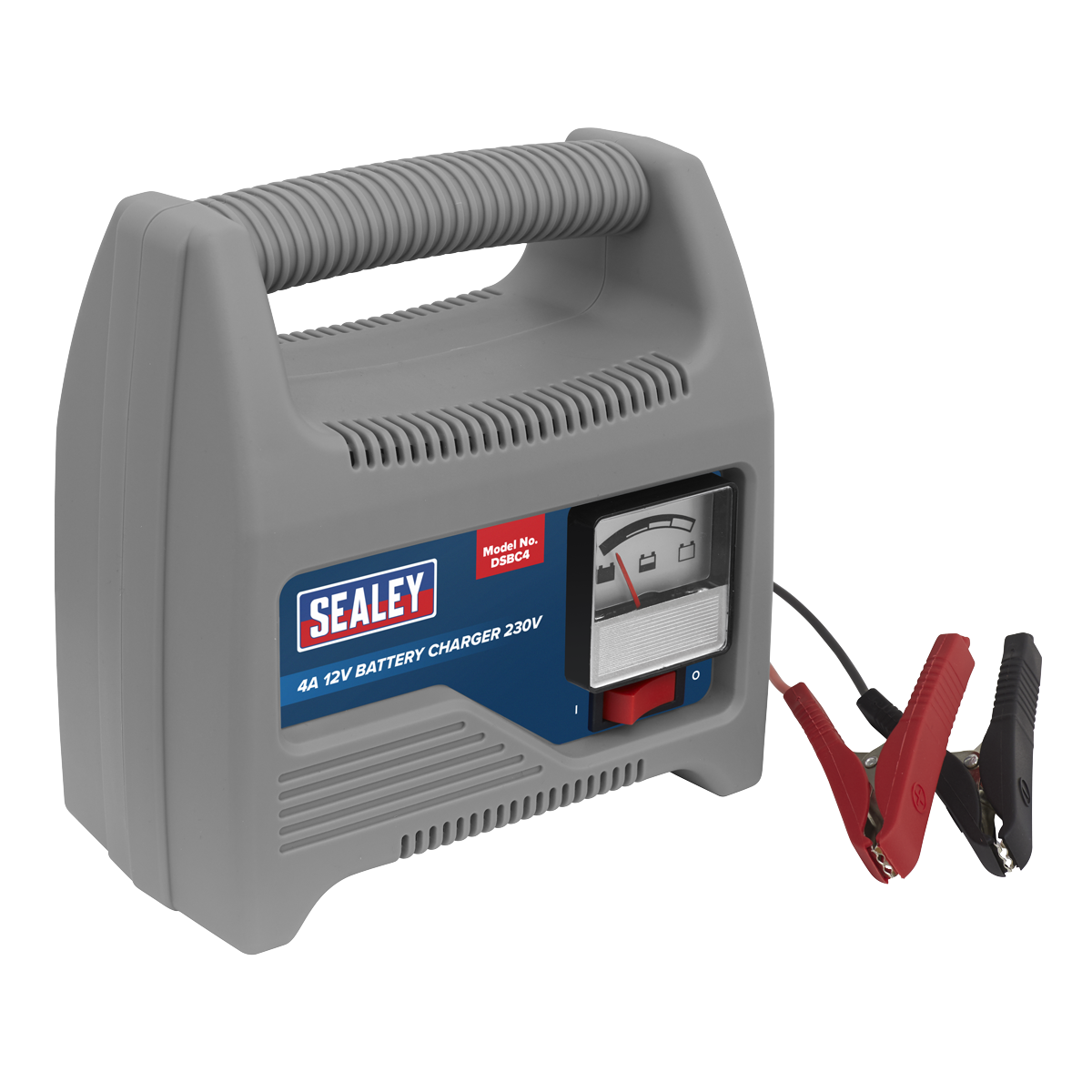 Sealey DSBC4 4A 12V Battery Charger 230V