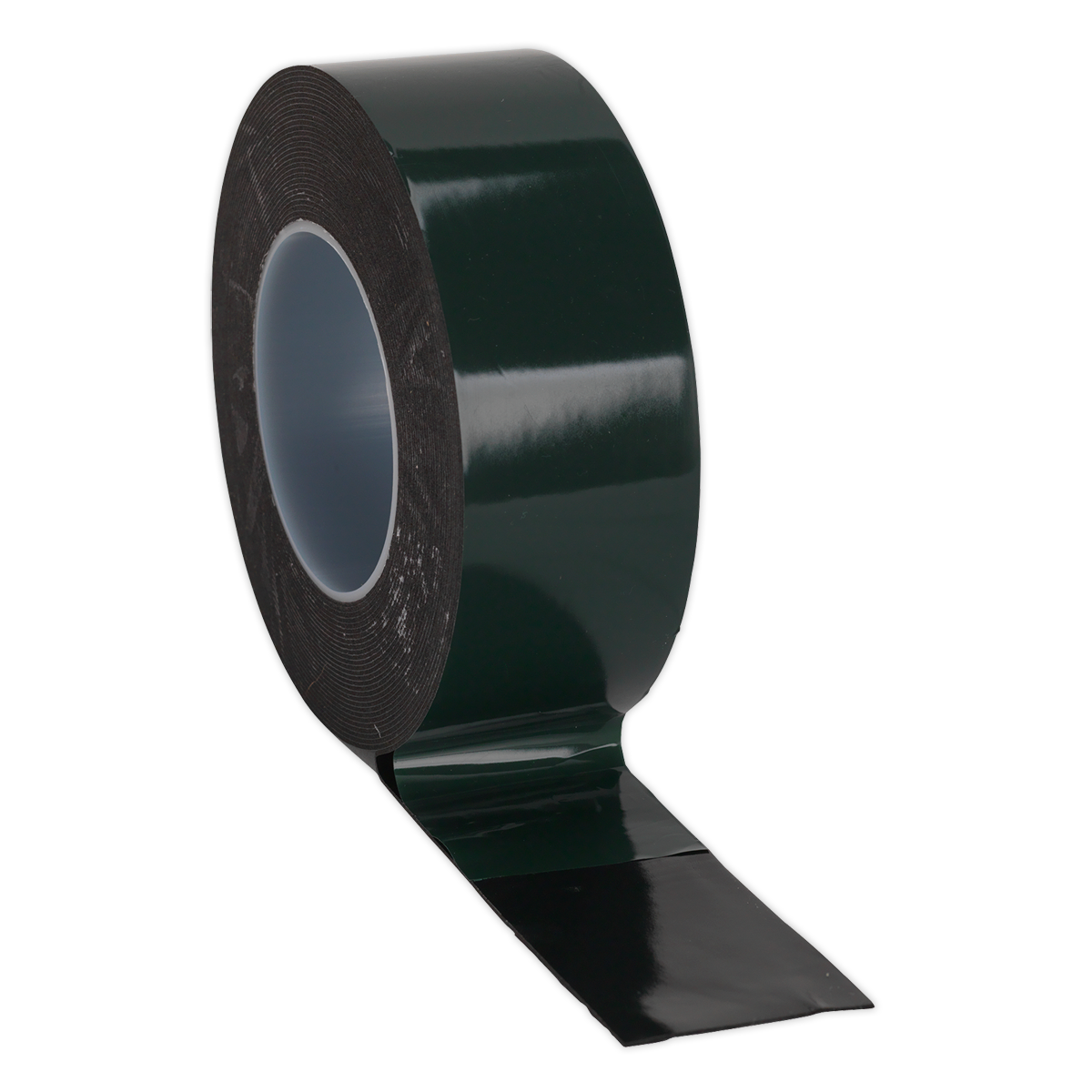 Sealey DSTG5010 50mm x 10m Double-Sided Adhesive Foam Tape - Green Backing