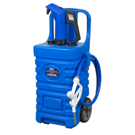 Sealey DT55BCOMBO1 55L Portable Dispensing Tank with AdBlueâ€šÃ Ã¶âˆšÃ¡Â¬Â¨âˆšÃœ Pump - Blue