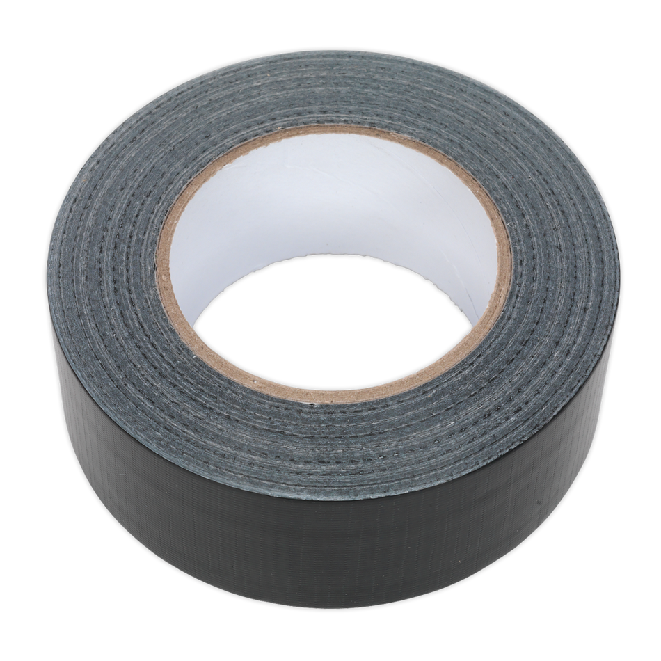Sealey DTB 48mm x 50m Black Duct Tape
