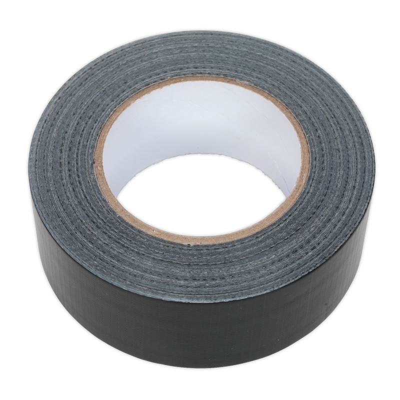 Sealey DTB 48mm x 50m Black Duct Tape