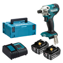 Makita DTD156SFJ 18V Impact Driver LXT Kit 2x BL1830B Batteries & Charger